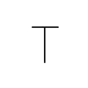 T字線